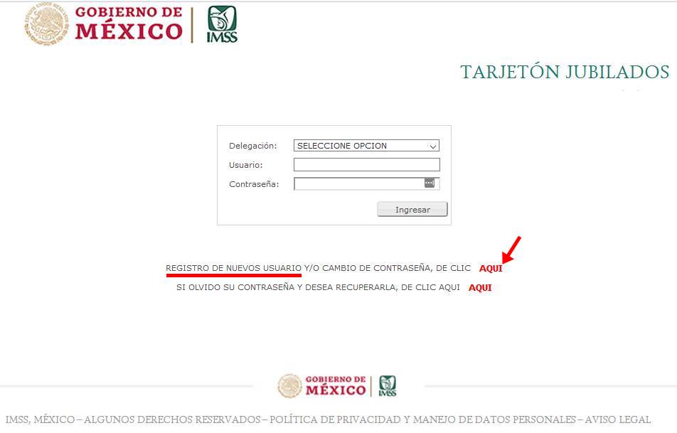 obtener tarjetón imss jubilados en la web: rh imss gob tarjetónjubilados