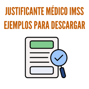 Justificante médico IMSS editable en PDF o Word 2024