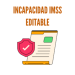 Incapacidad IMSS Editable