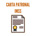 carta patronal IMSS