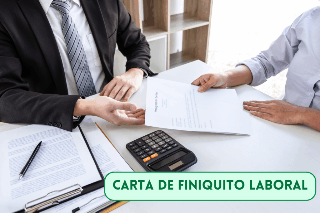 guía de la carta de finiquito laboral en México